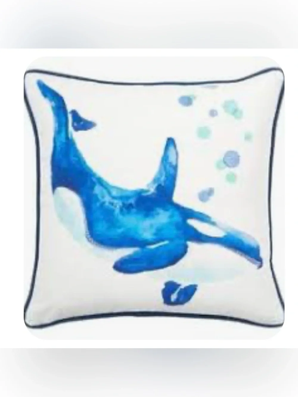 Set of 2 Pottery Barn Teen Sea Life Pillows